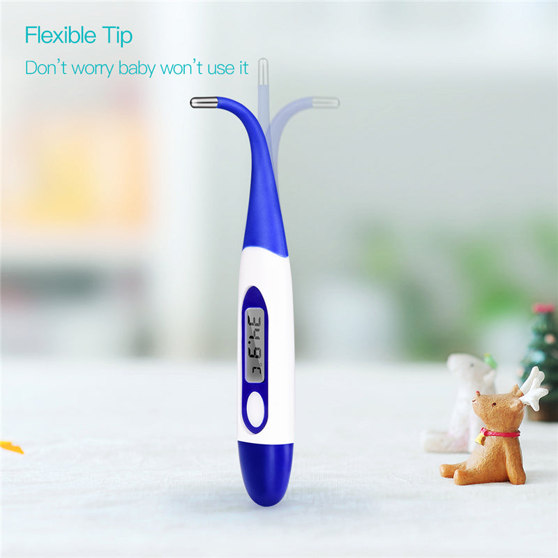 Adult And Infant Kids Baby Body Electronic Digital Temperature Electronic thermometer anal armpit LCD Display With Soft Head 37