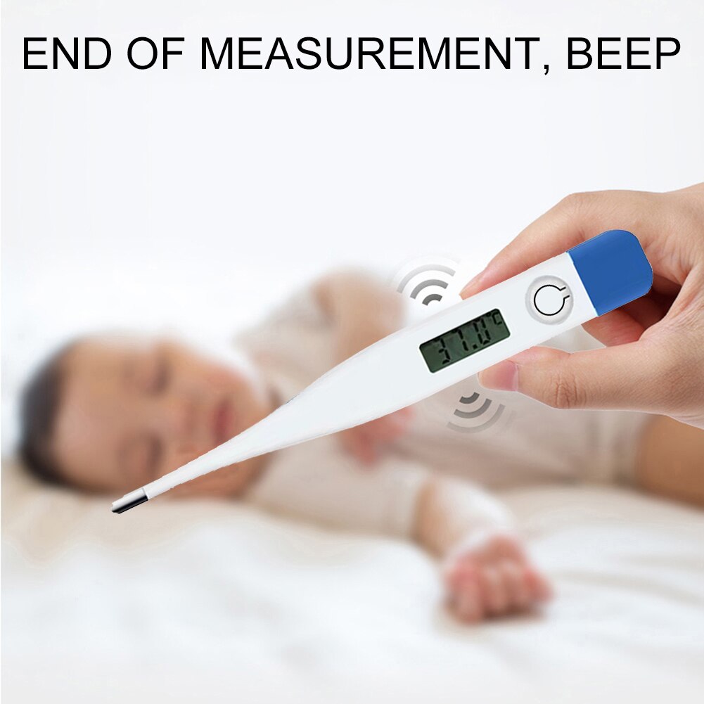 Digital LCD Thermometer Medical Baby Adult Body Kid Safe Mouth Temperature Underarm Thermometer Oral Thermometer