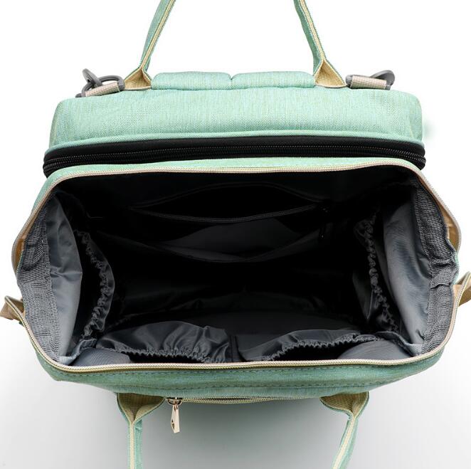 2in1 Multifunctional Baby folding bed  Travel Portable Large Capacity Shoulder Mommy Folding Crib Bags