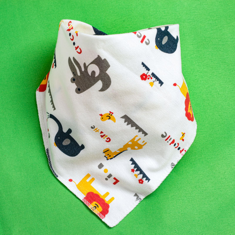 Baby Drooling Towel Baby Triangle Towel Double Layer According To The Buckle Newborn Child Headscarf Bib Scarf Spring And Summer Four Seasons