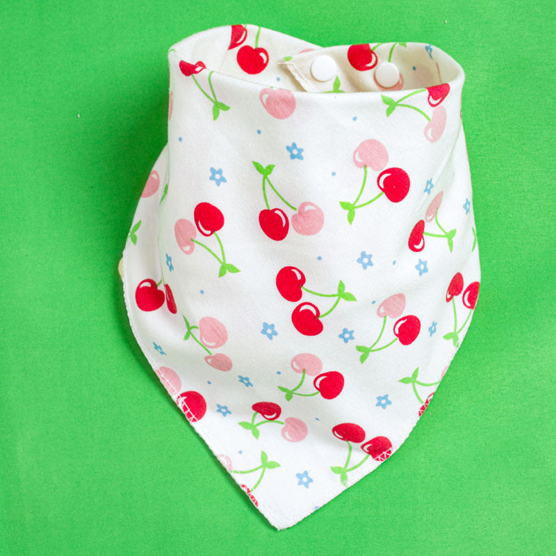 Baby Drooling Towel Baby Triangle Towel Double Layer According To The Buckle Newborn Child Headscarf Bib Scarf Spring And Summer Four Seasons