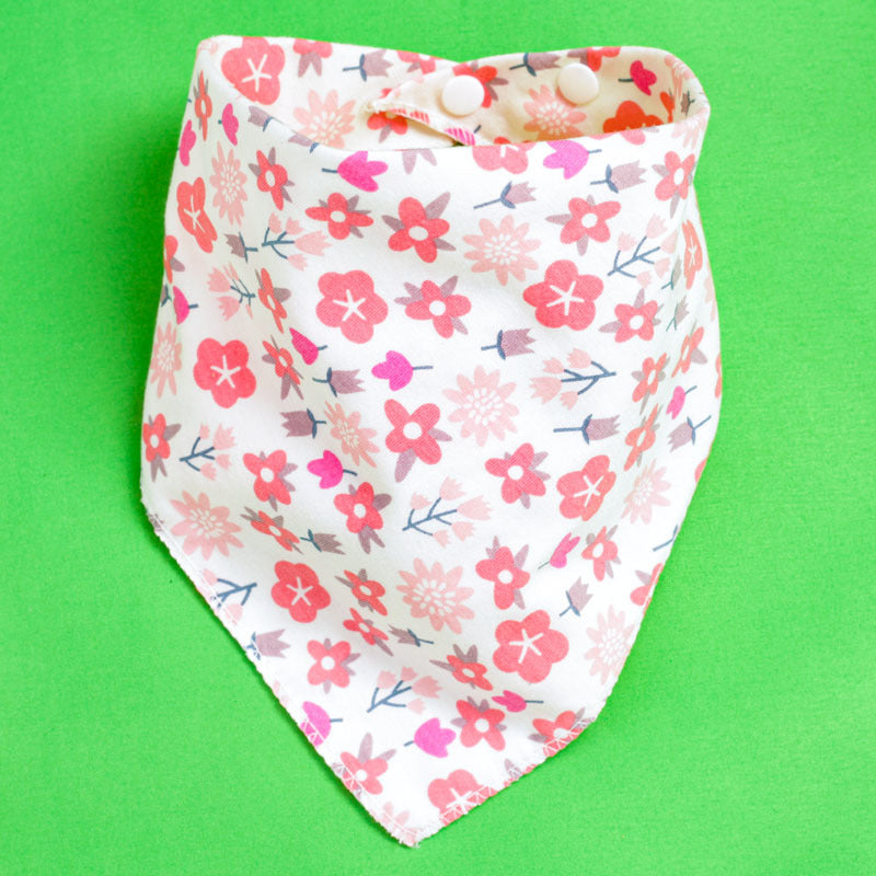 Baby Drooling Towel Baby Triangle Towel Double Layer According To The Buckle Newborn Children's Headscarf Bib Scarf