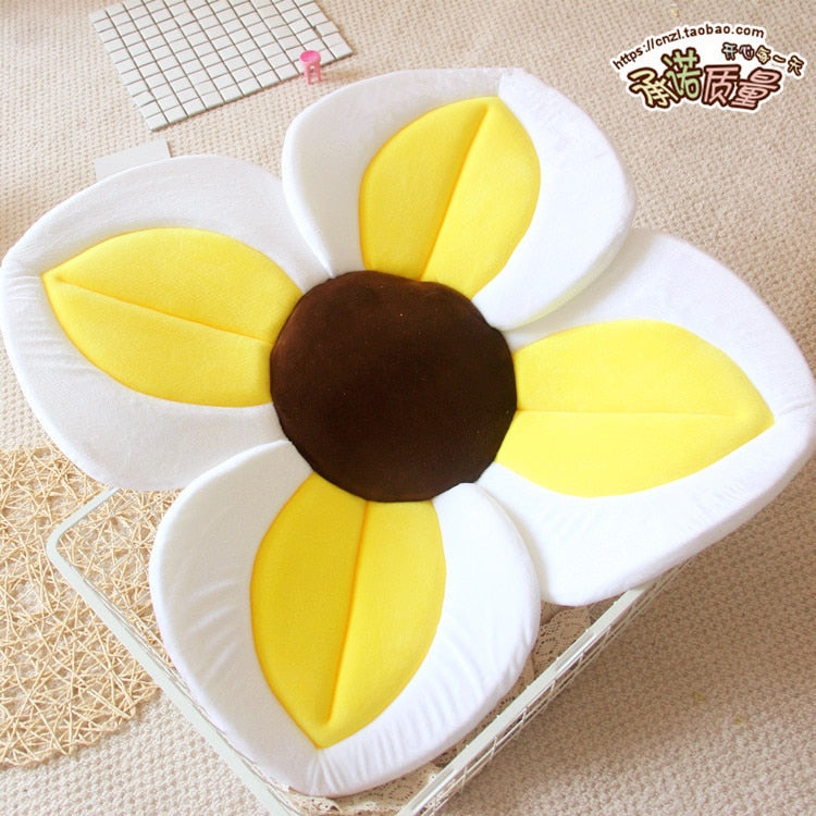 80CM Baby Bath Mat Blooming Bath Tub Flower Baby Bath Sink Safe Newborn Infant Shower Bathing Foldable Security Petal Seat Pads