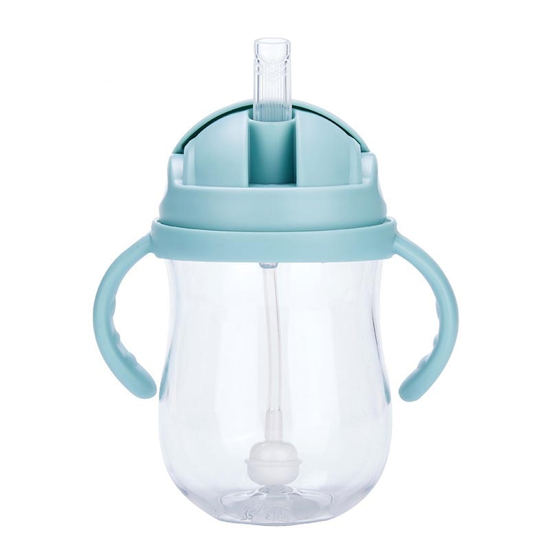 Silica Gel Feeding Kids Toddler Newborn Baby Drink Cups Water Bottles Kids Drinking Sippy A Cup with Straw Copo Infantil Drinker