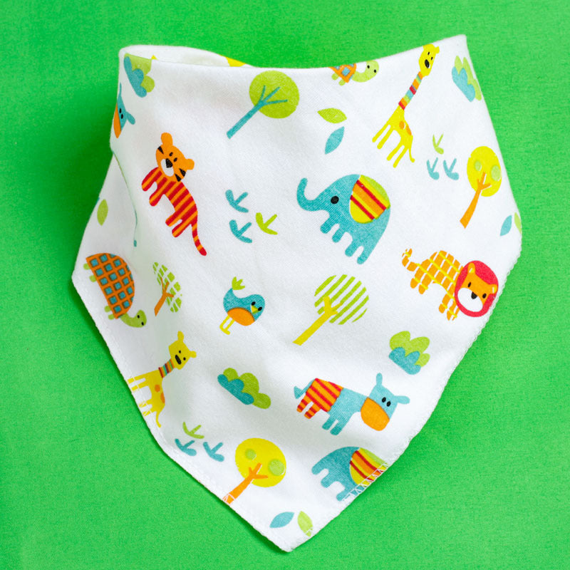 Baby Drooling Towel Baby Triangle Towel Double Layer According To The Buckle Newborn Child Headscarf Bib Scarf Spring And Summer Four Seasons